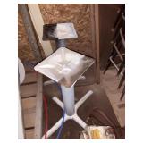 Metal Pedestals for Tables Qty 2, Bus Seat - 72"
