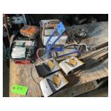 Cast Iron Cooker, Tire Pump, Toilet Waste Bags