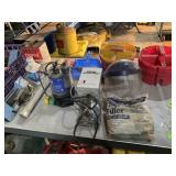 Face Shield, Dust Pan, Sorting Trays