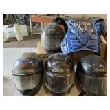 Motorcycle Helmets - Qty 3, Thor Chest Protector