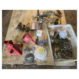 Caulk, Padlocks, Airline Oiler, Tote and More