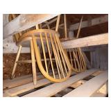 Wooden Kitchen Chairs - Qty 4
