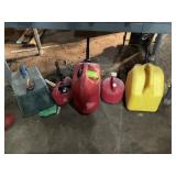 Plastic Gas Cans - Qty 5