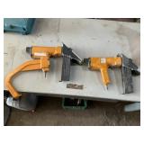 Bostitch Pneumatic Floor Staplers - Qty 2