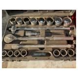 Duracraft 3/4 Socket Set, Ratchet, Extension,