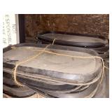 Fixed Trailer WIndows - Rubber Gasketed 24x12 Oval