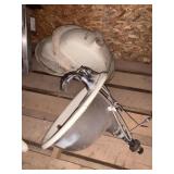Ceramic Bath Sinks Qty 3, Cast Iron Sink Qty 1