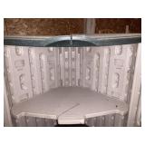 Rubbermaid Corner Garden Storage Cabinet