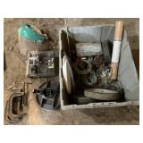 Rubber Wheels, C Clamps, Cables, Tote
