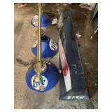 Bar Pool Table Miller Lite Lights Qty 2 - Untested