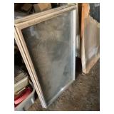 Anderson windows, appr 34x48, 2 pcs 24x40, lumber