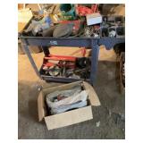 Rubbermaid Plastic Cart w/Contents