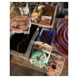 Weed Eater String, Assorted Nails and  Screws
