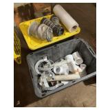 PVC Fittings, Plastic Wrap, Tote