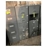 5 Drawer File Cabinets 60x18x28 - Qty 3