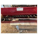 Allen 3/4 Drive Sockets, Ratchet, Breaker Bar Set