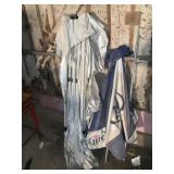 Miller Light Umbrella, Canopy - Condition Unknown