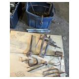 Bench Vise, C Clamps, Adjustable Wrench, Clevis,