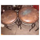Padded Bar Stools 24" and 30" - Qty 5