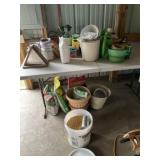 Grass Fertilizer, Pots, Insect Spray, Sprinklers
