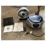 CD/Radio/Cassette Player, Fan, Photo Book - Tested