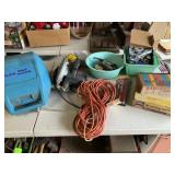 Extension Cords, Saw, Staplers, Sink Drains