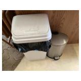 Garbage Cans - Qty 2