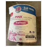 Roll of R19 Pink Insulation
