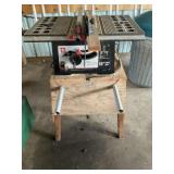 10ï¿½ Table Saw on Rolling Stand - Tested