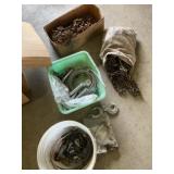 Lawn Tractor Tire Chains, Hooks, Cable, Hardware