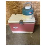 Vintage Coleman Water Jug and Cooler