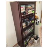 4 Drawer Pressboard Library Cabinet 60x29x12
