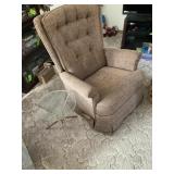 Rocker Recliner - Shows Signs of Wear, Side Table