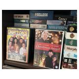 VHS Movies 50 +/-, 10 DVDs