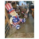 July 4 Decorations - Stars, LIghts, Flags,