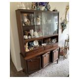 China/Curio Cabinet  w/Glass Doors 67x48x15