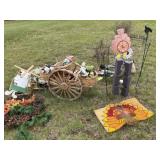 Yard Decorations - Plant Stand, Bridge, Signs,