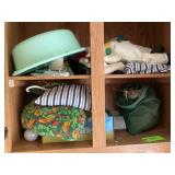 Linens, Light Bulbs, Clothes Pins, Rug
