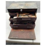 Military Toolbox, Paint Brushes, Scrapers