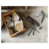 Grease Guns, Bumper Hitch, Floor Dry Compound