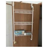 Ironing Board, Iron, Wicker Laundry Baskets,
