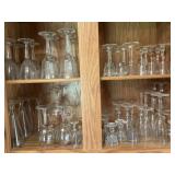 Wine Glasses (30 +/-) Shot Glasses (8pcs)