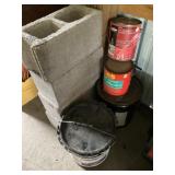 Blocks, Roof/Foundation Coating, Guide Wire