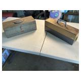 MEtal Tool Box, Four Bulb Heat Lamp
