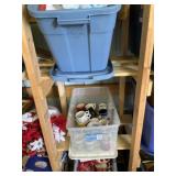 Valentine Decorations, Three Totes and Contents