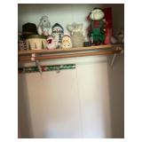 Christmas Decorations - Snowmen, Santa, Sleigh,