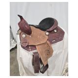 Youth Saddle Double T 12"