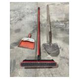 Floor Broom, Shovel, Dust Pan