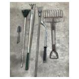 10 Tine Fork, Rakes, Corn Fork, Shovel, Waterer