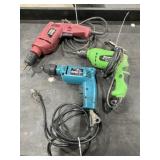 3/8 Electric Drills - Makita, Toolshop,